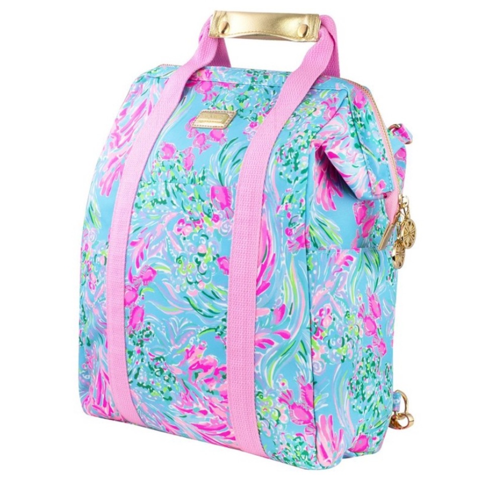 Lilly Pulitzer Best Fishes Picnic Cooler Backpack